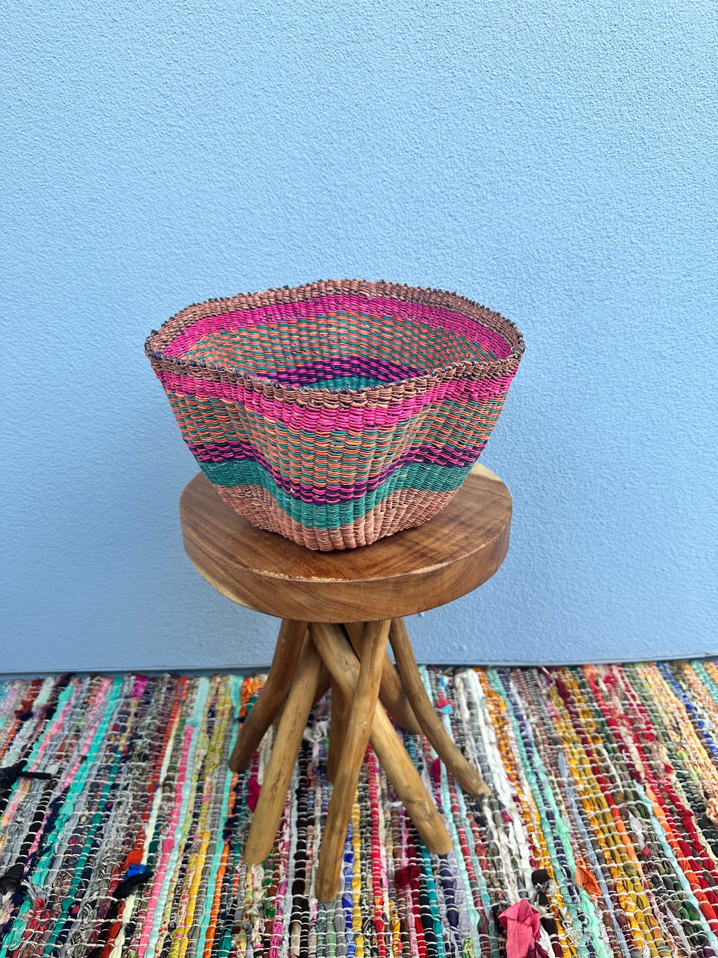 Earthly Elegance Wave Basket