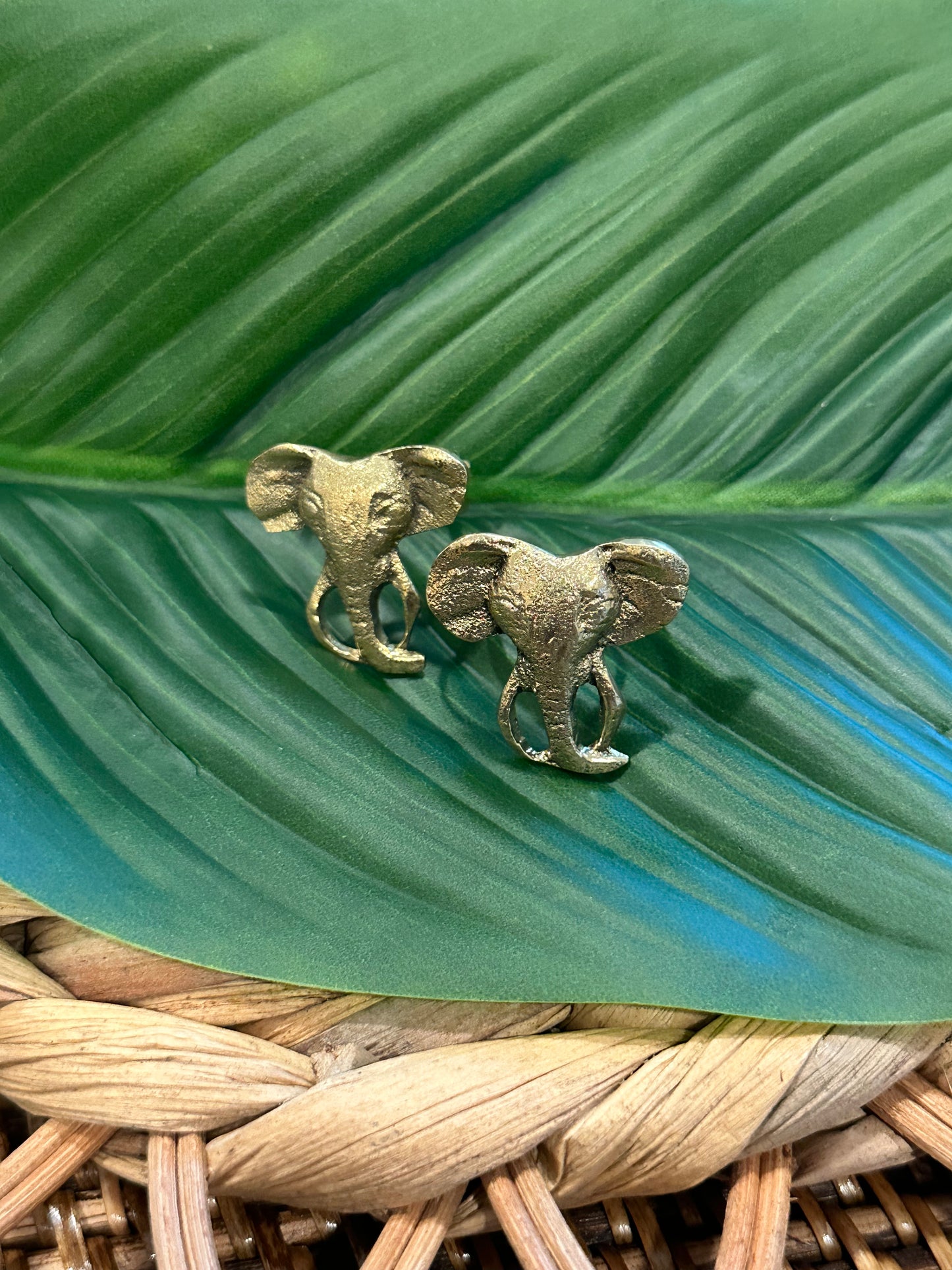 Elephant Brass Ring (Small)