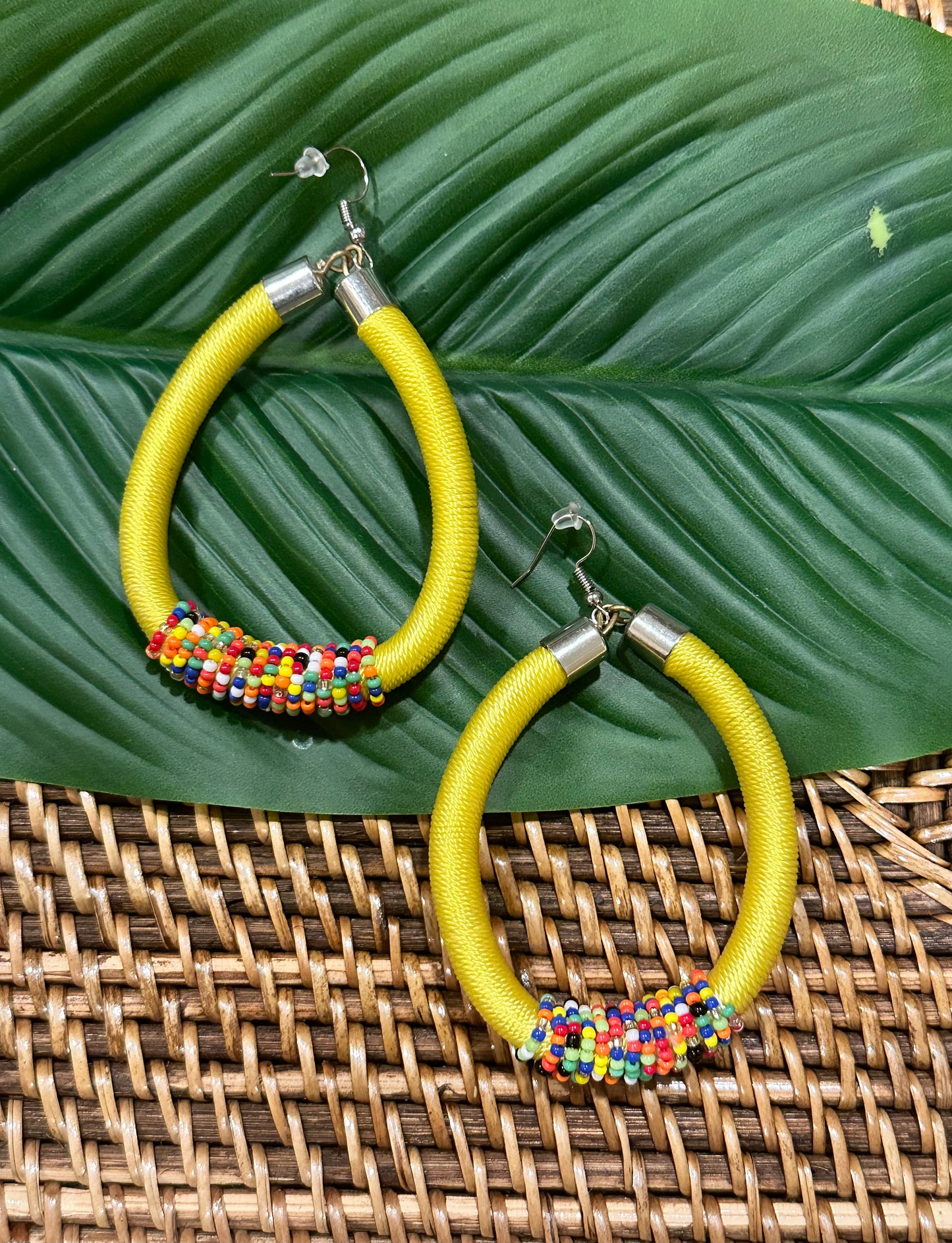 Nataja Yellow Earrings
