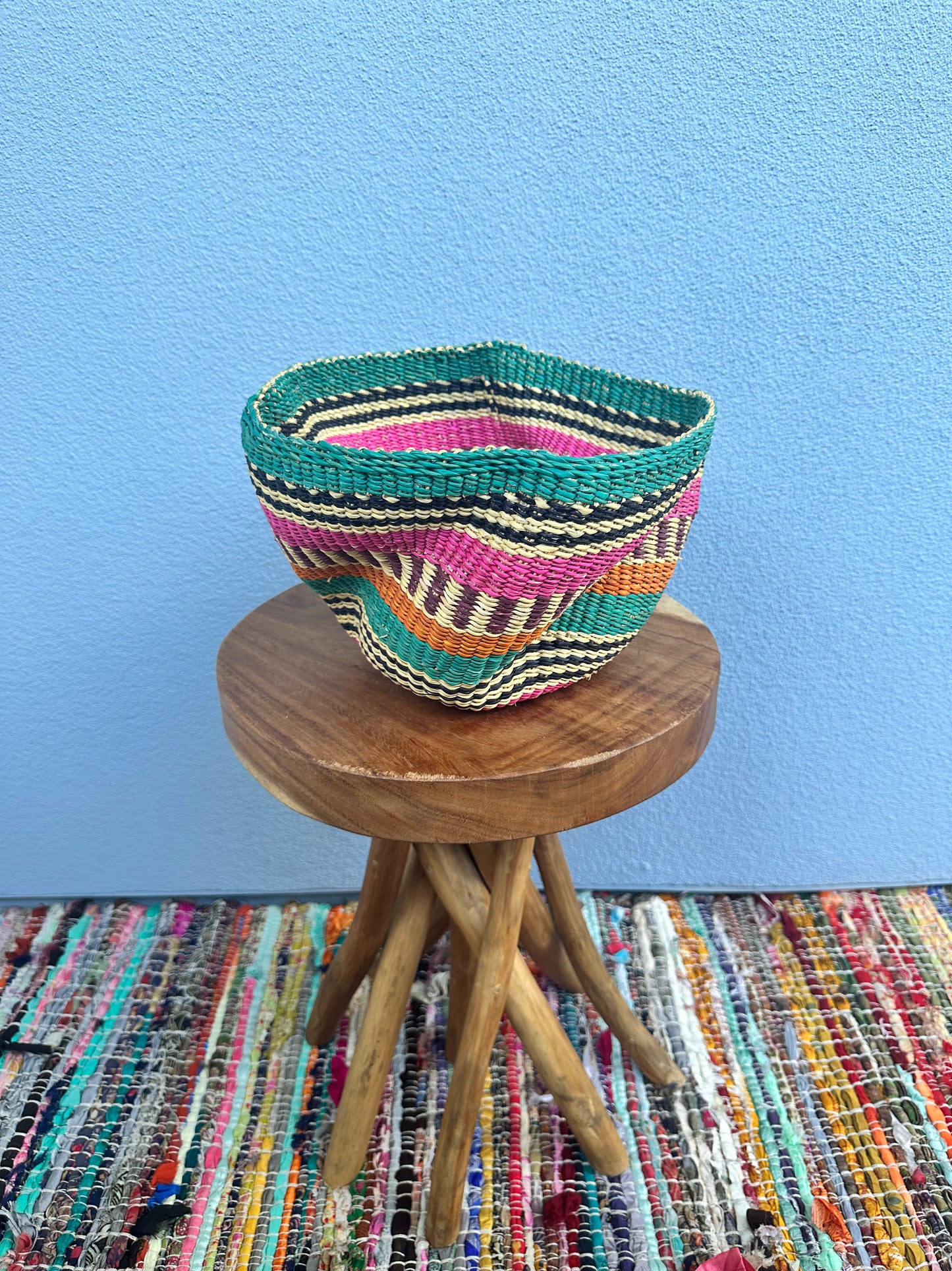 Ocean Breeze Wave Basket