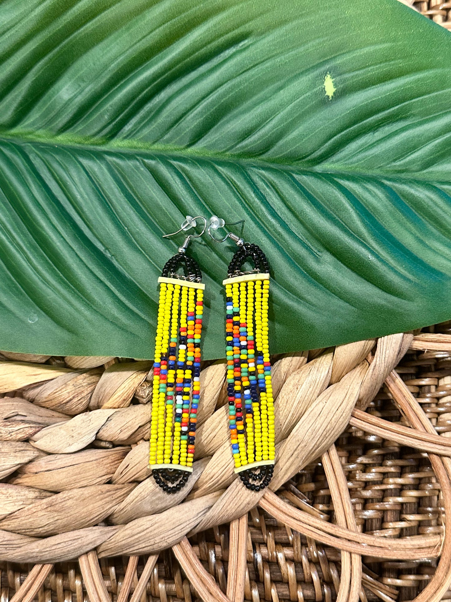 Rufaro Yellow Earrings