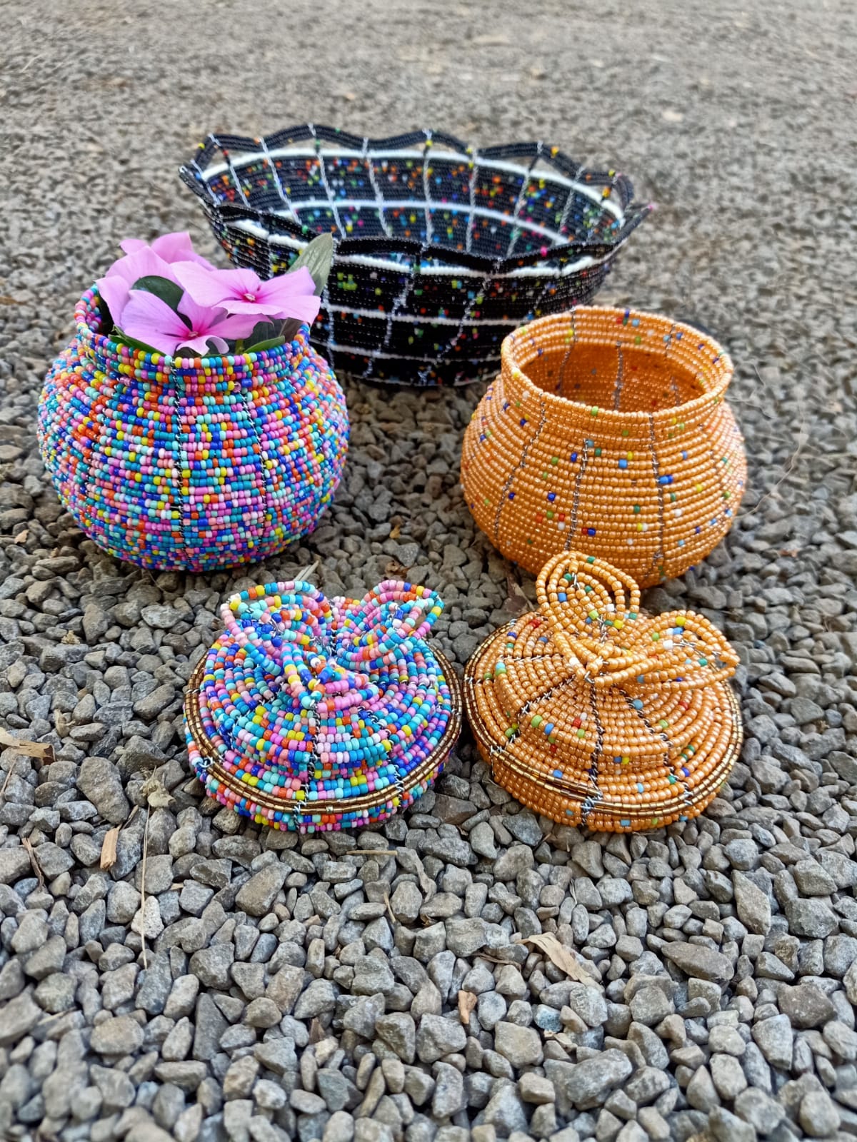 Peach Jewelry Holder