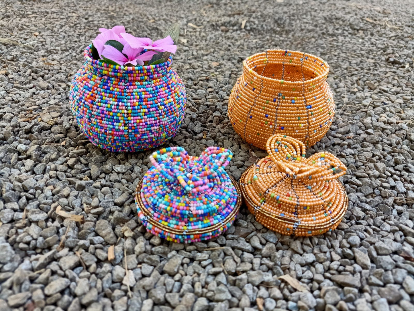 Peach Jewelry Holder