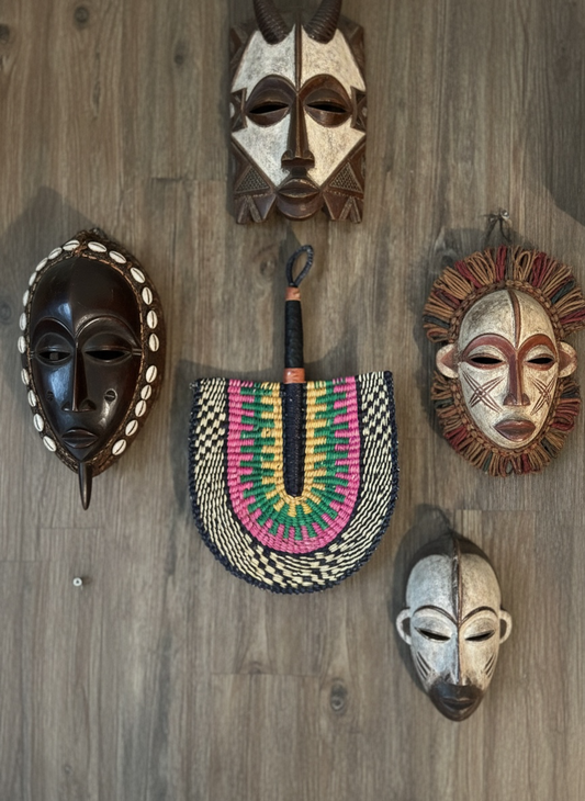 Woven African Fan – 14