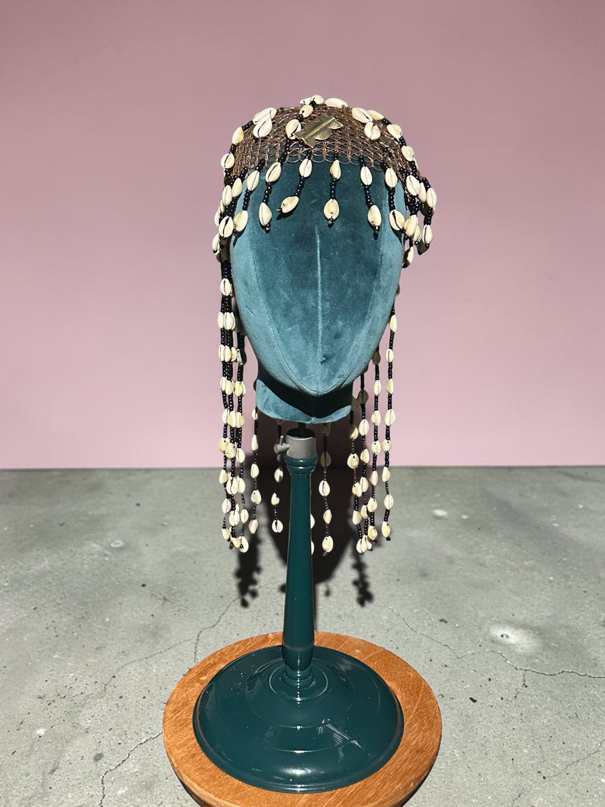 Ancestral Rain Cowrie Shell Headpiece