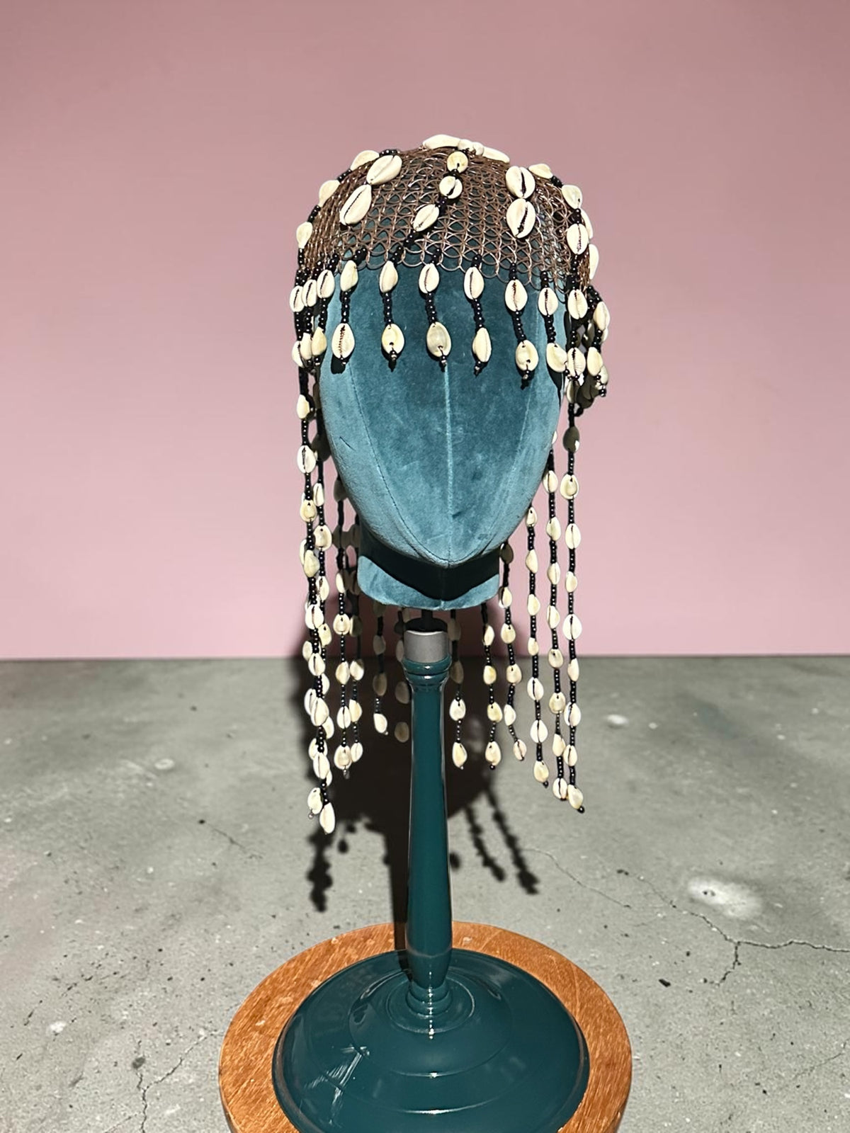 Sacred Bloom Cowrie Shell Headpiece