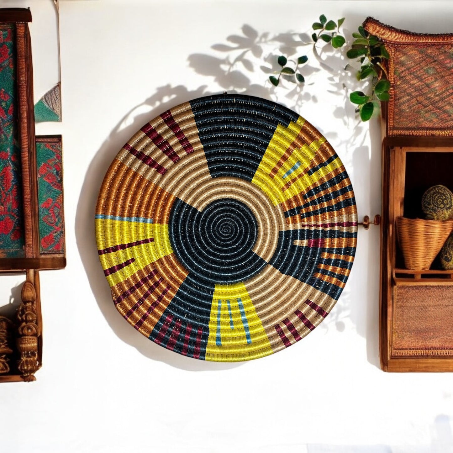Golden Harmony Wall Mat