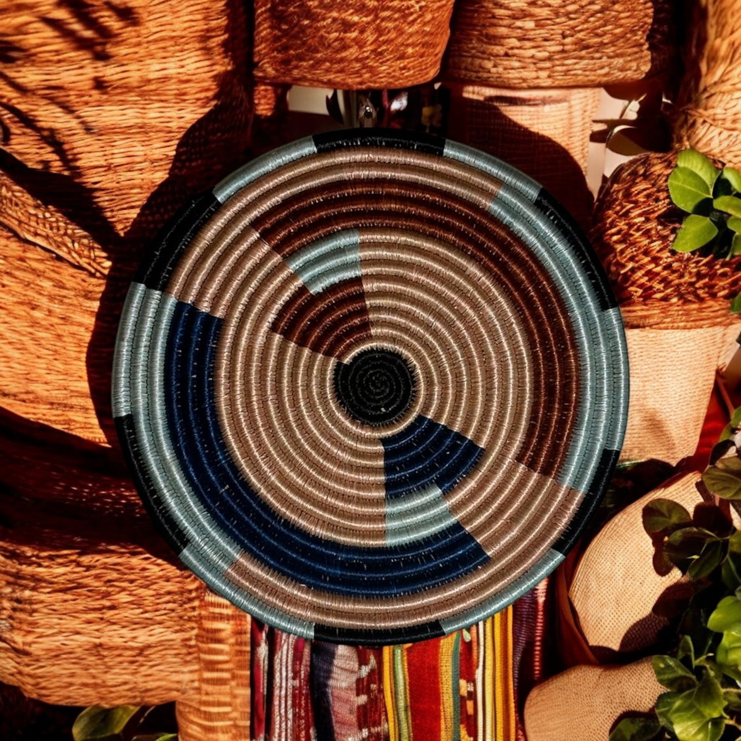 Mosaic Balance Woven Wall Mat