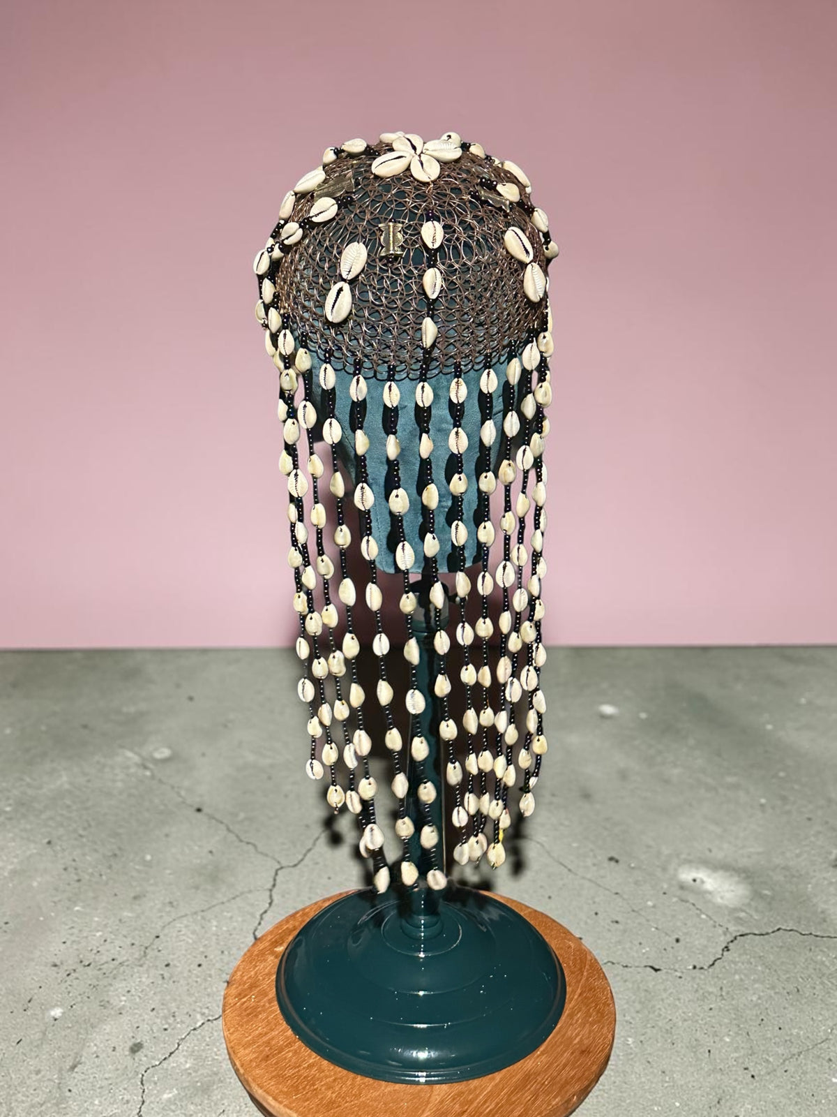 Ancestral Rain Cowrie Shell Headpiece