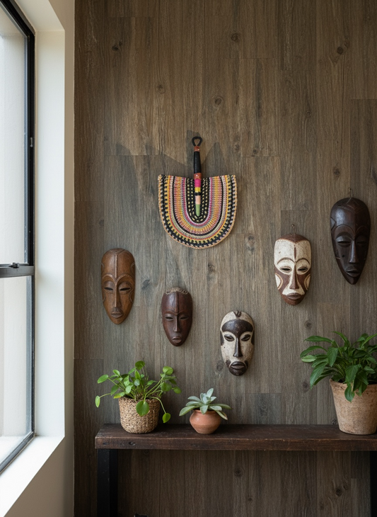 Woven African Fan – 19