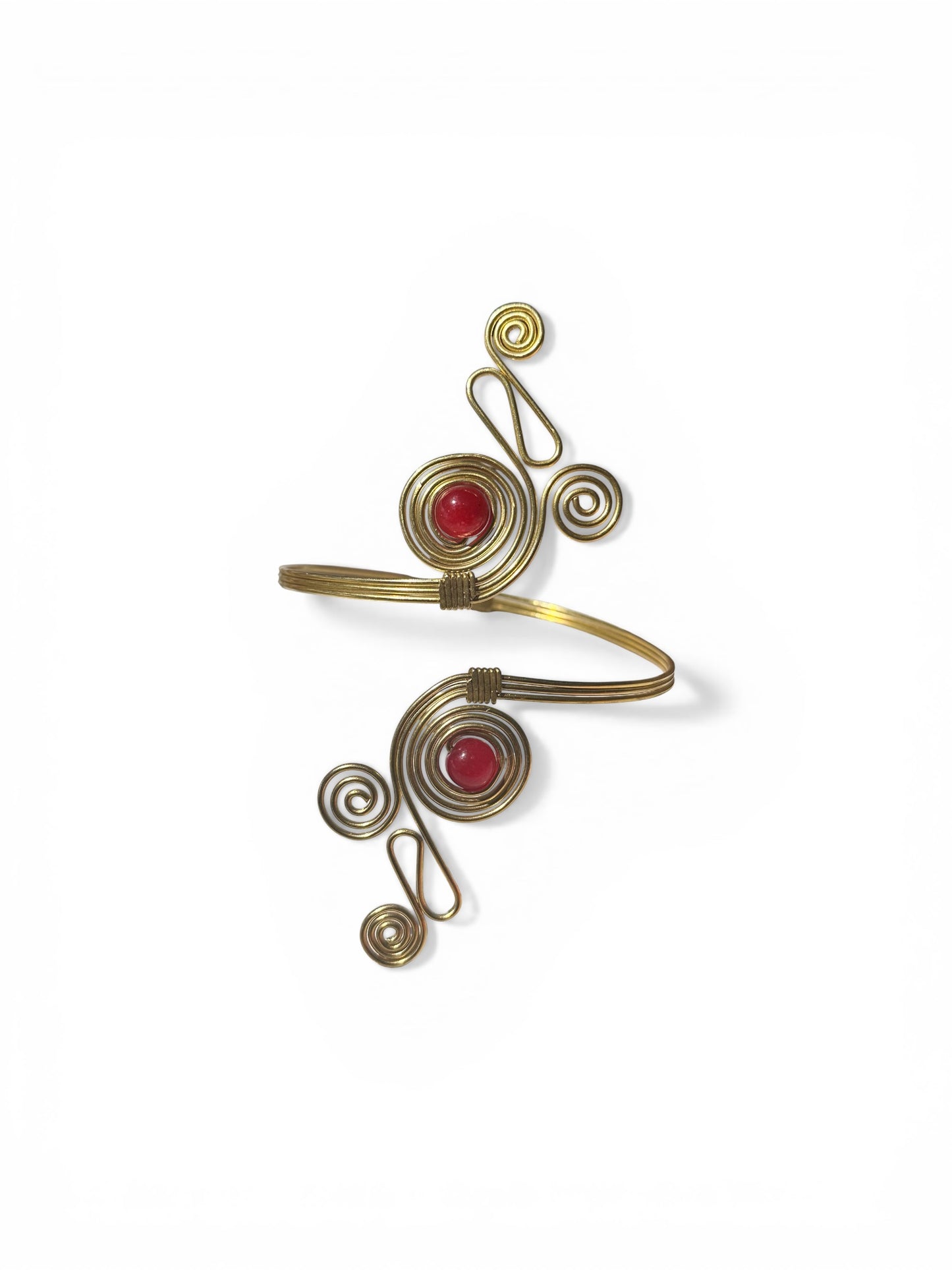 AdornHer Spiral Flame Arm Cuff