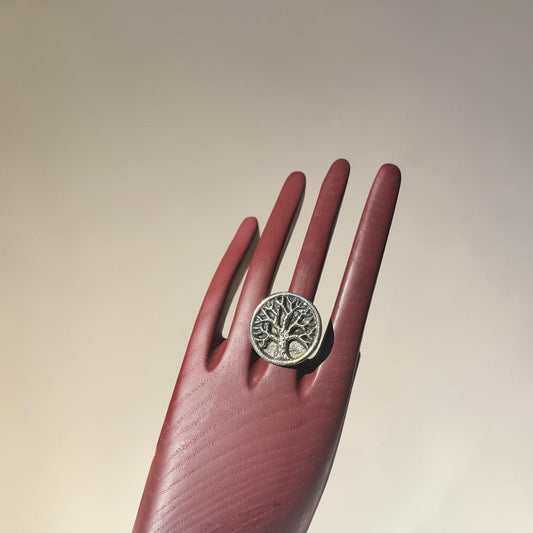 Tree of Life Silver Ring