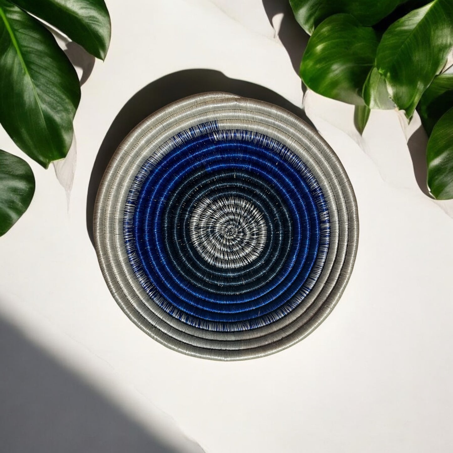 Ocean Whisper Woven Basket