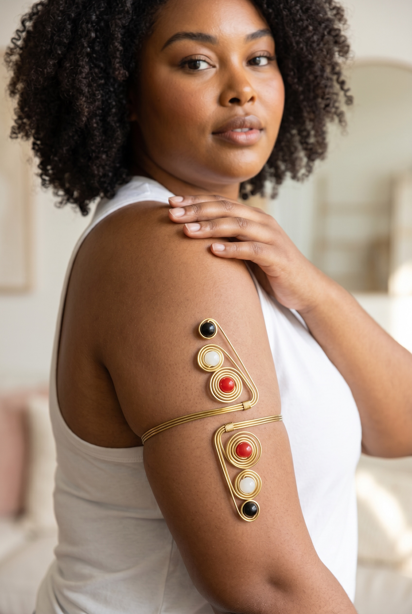 Crimson Eclipse Arm Cuff