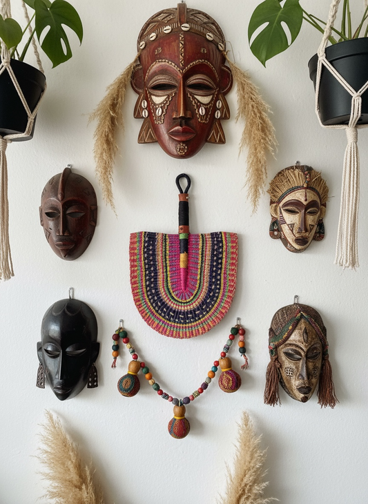 Woven African Fan – 21