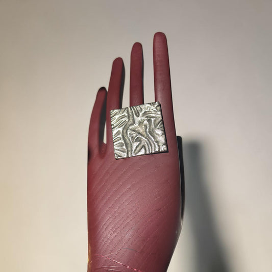 Heritage Frame Silver Ring