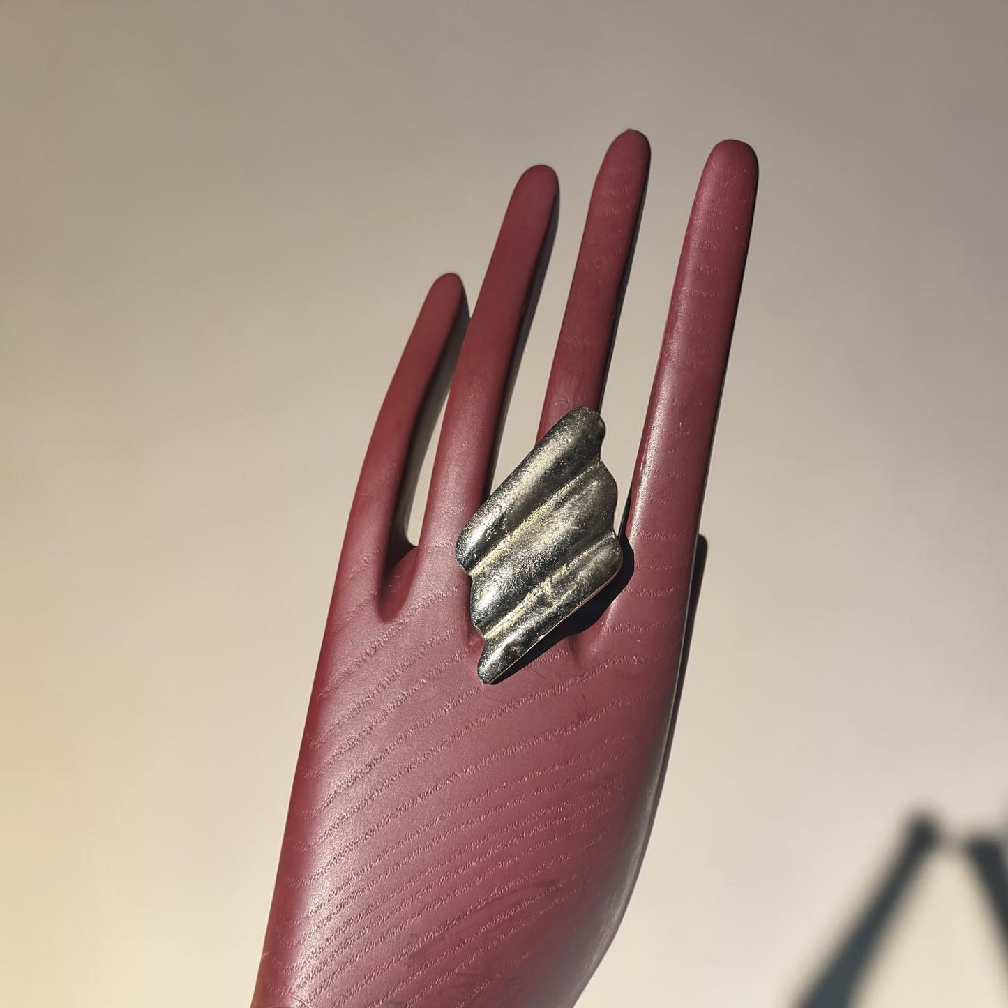 Flowing Horizon Silver Ring