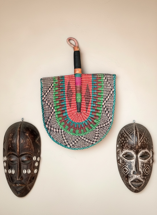 Woven African Fan – 43