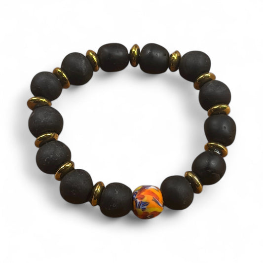 ⚫ “Ebony Majesty” Bracelet