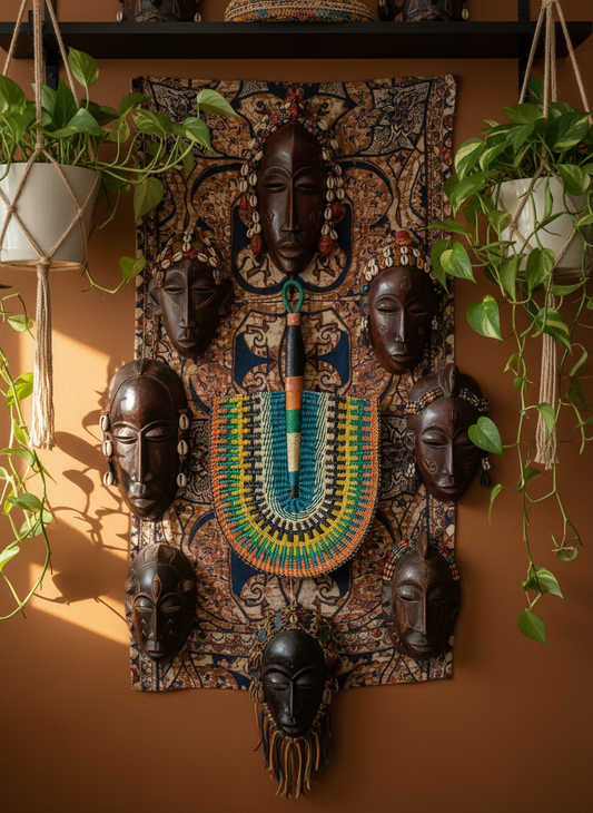 Woven African Fan – 28