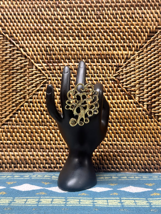 Tree of Life Brass Ring