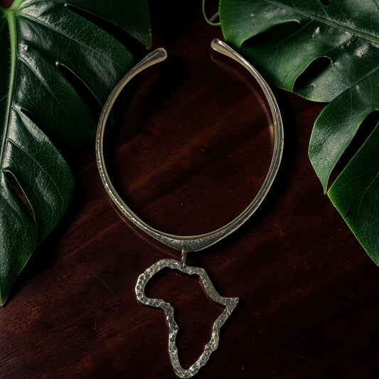 Rooted in Africa Brass Necklace