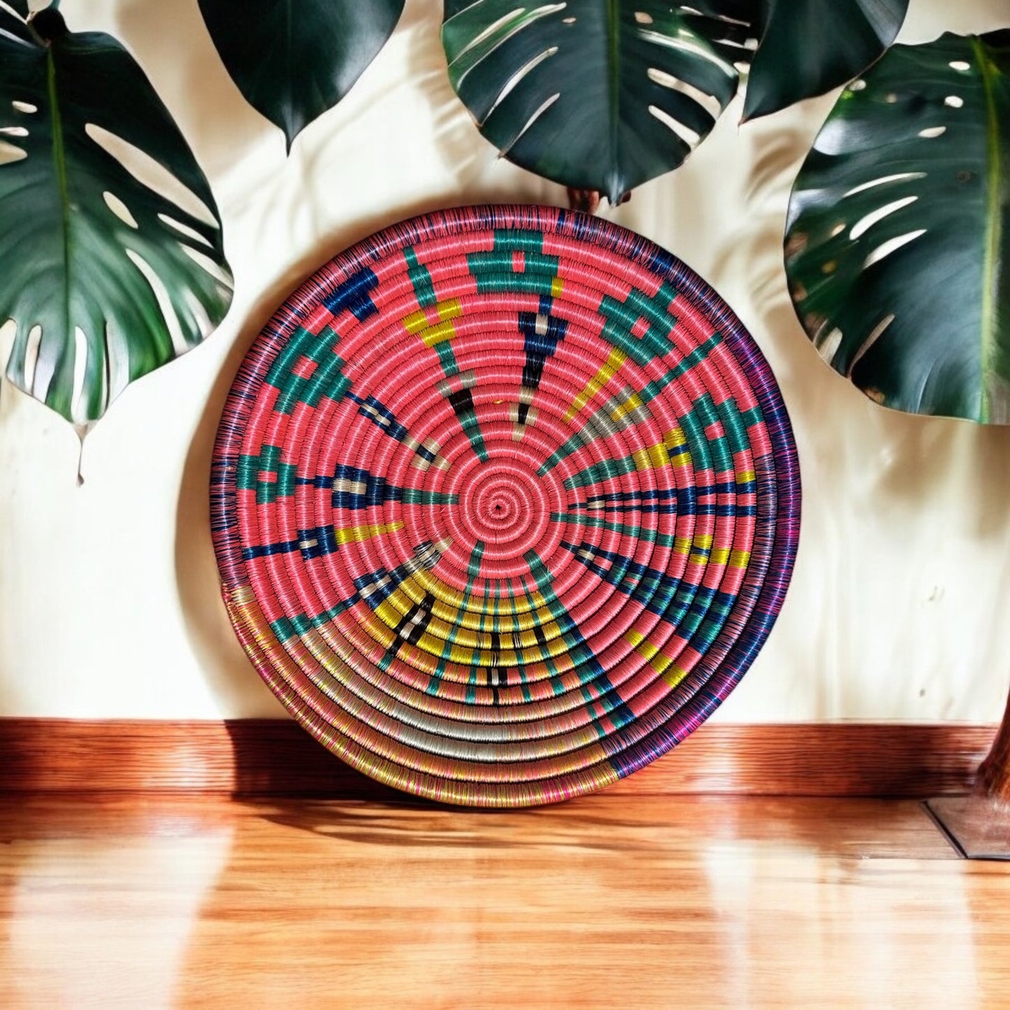 Joyful Radiance Woven Basket