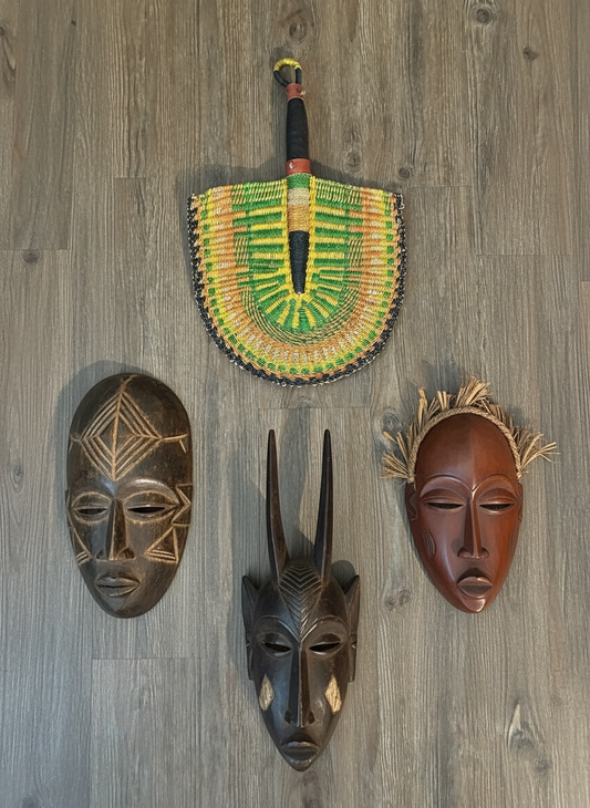 Woven African Fan – 16