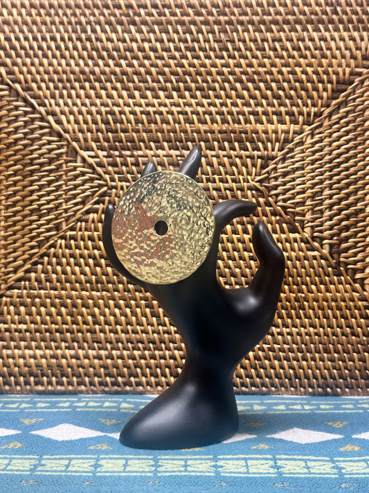 Ayira: Artisan Brass Ring, a Kenyan Marvel of Intricacy (Large)