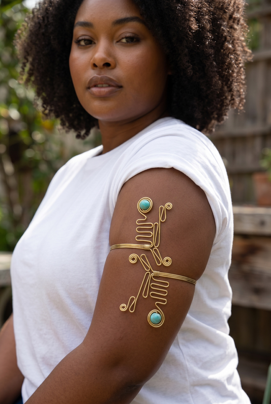 Azure Journey Arm Cuff