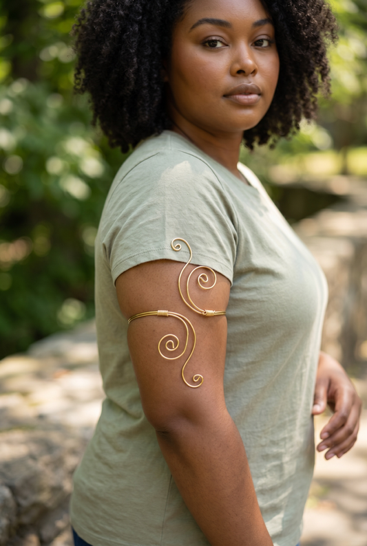 Echoes of Time Arm Cuff