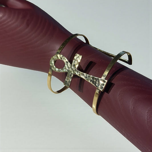 Eternal Life Ankh Cuff