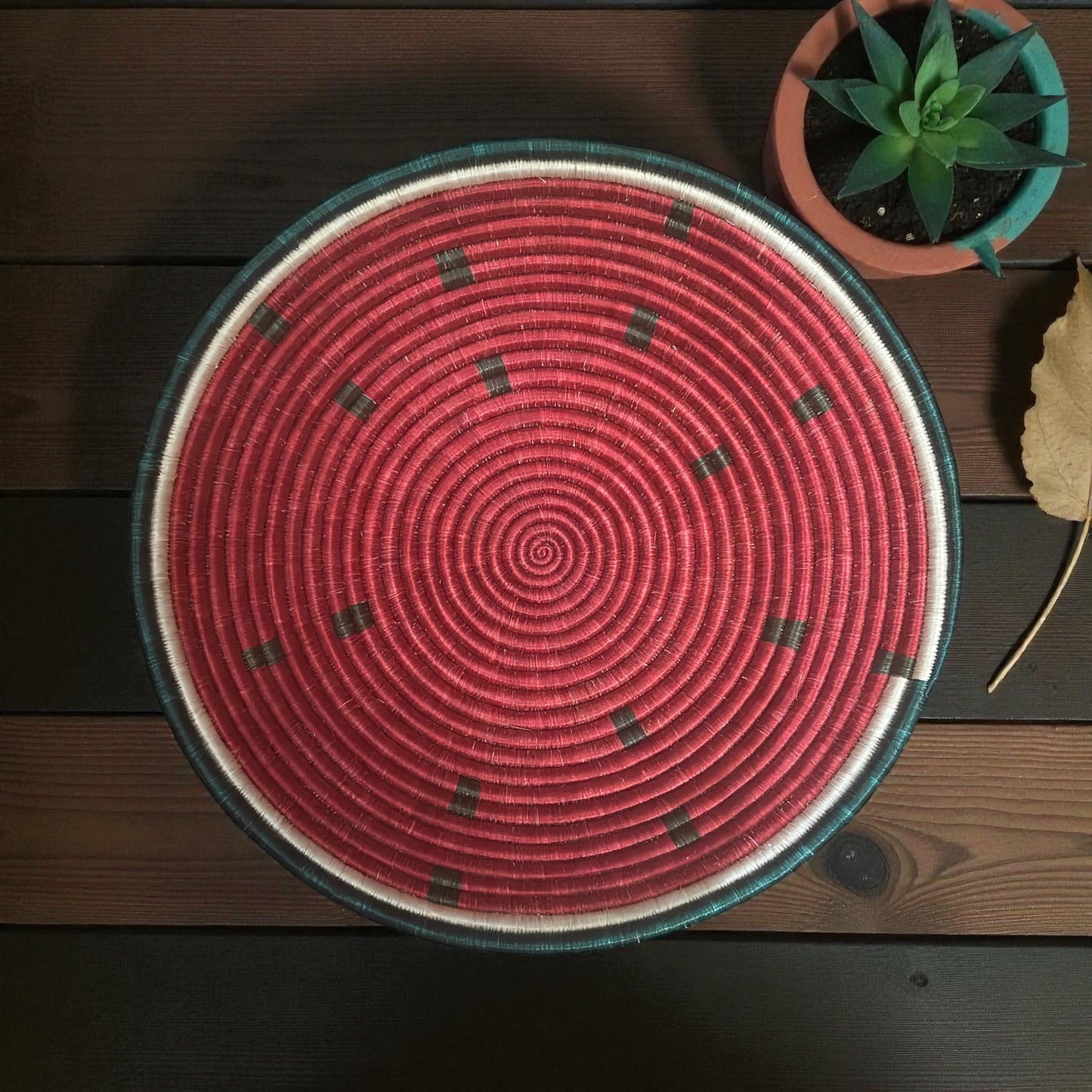 🍉 Ripe Harvest Woven Basket