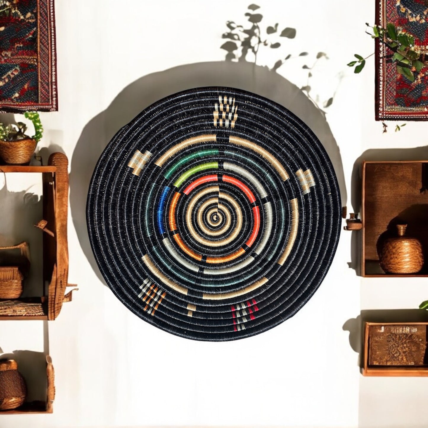 Eternal Rhythm Woven Basket