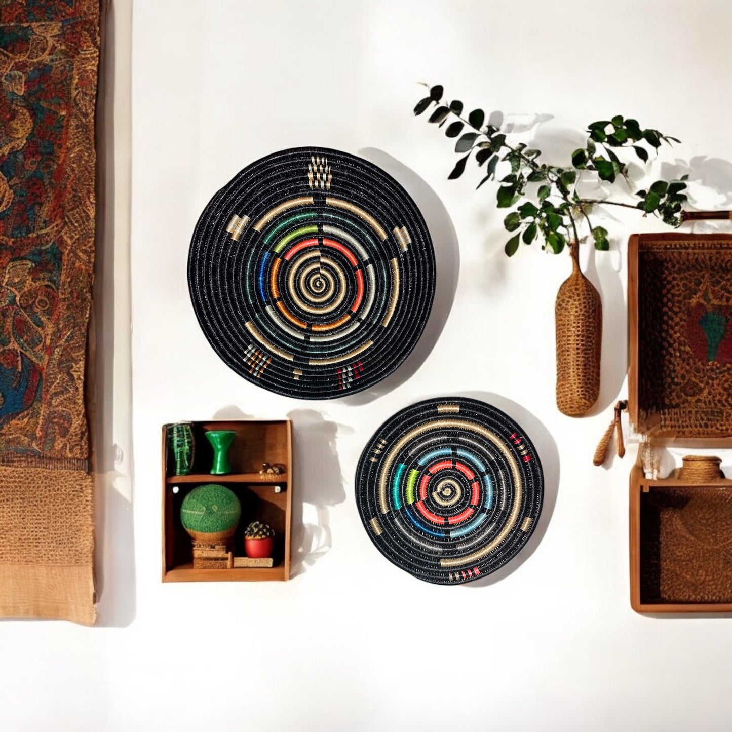Eternal Rhythm Woven Basket