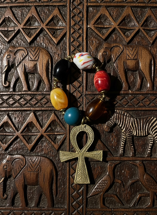 Ankh of Divine Connection Bracelet