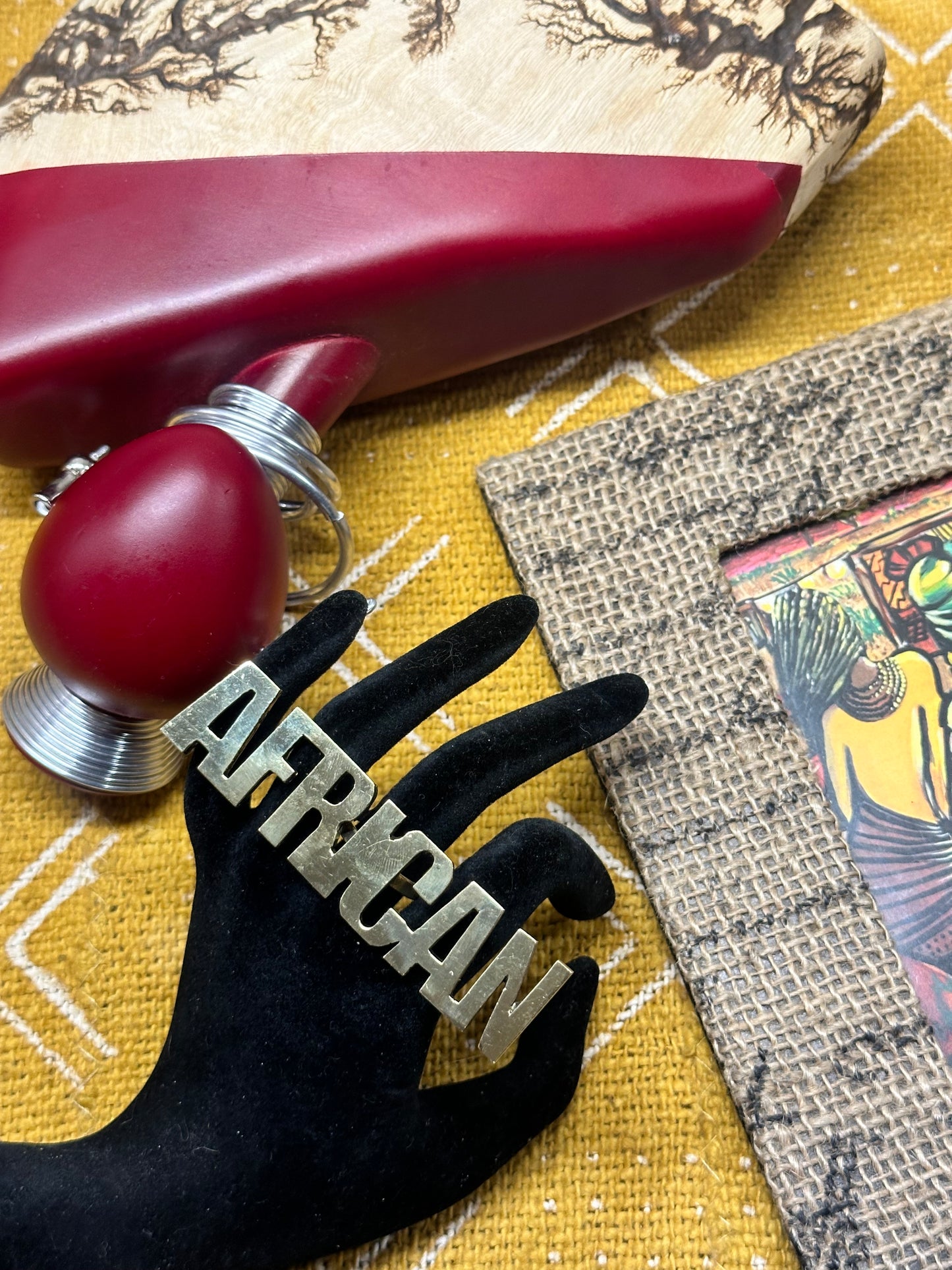 AFRICAN Statement Ring (Sleek Design)