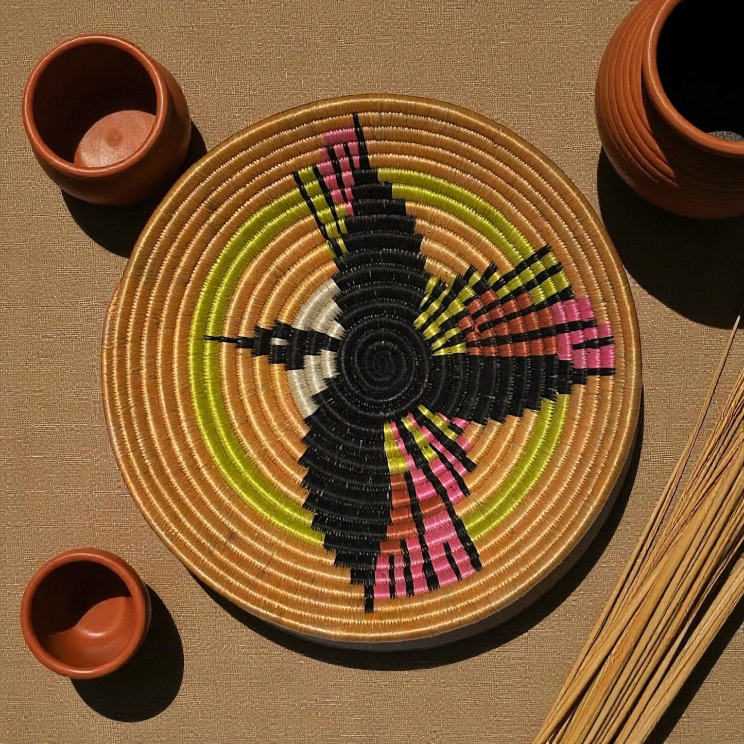 🕊️ Wings of Rwanda Woven Basket 2
