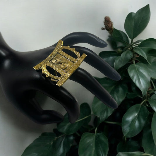 Gatekeeper: The Bold Brass Legacy Ring