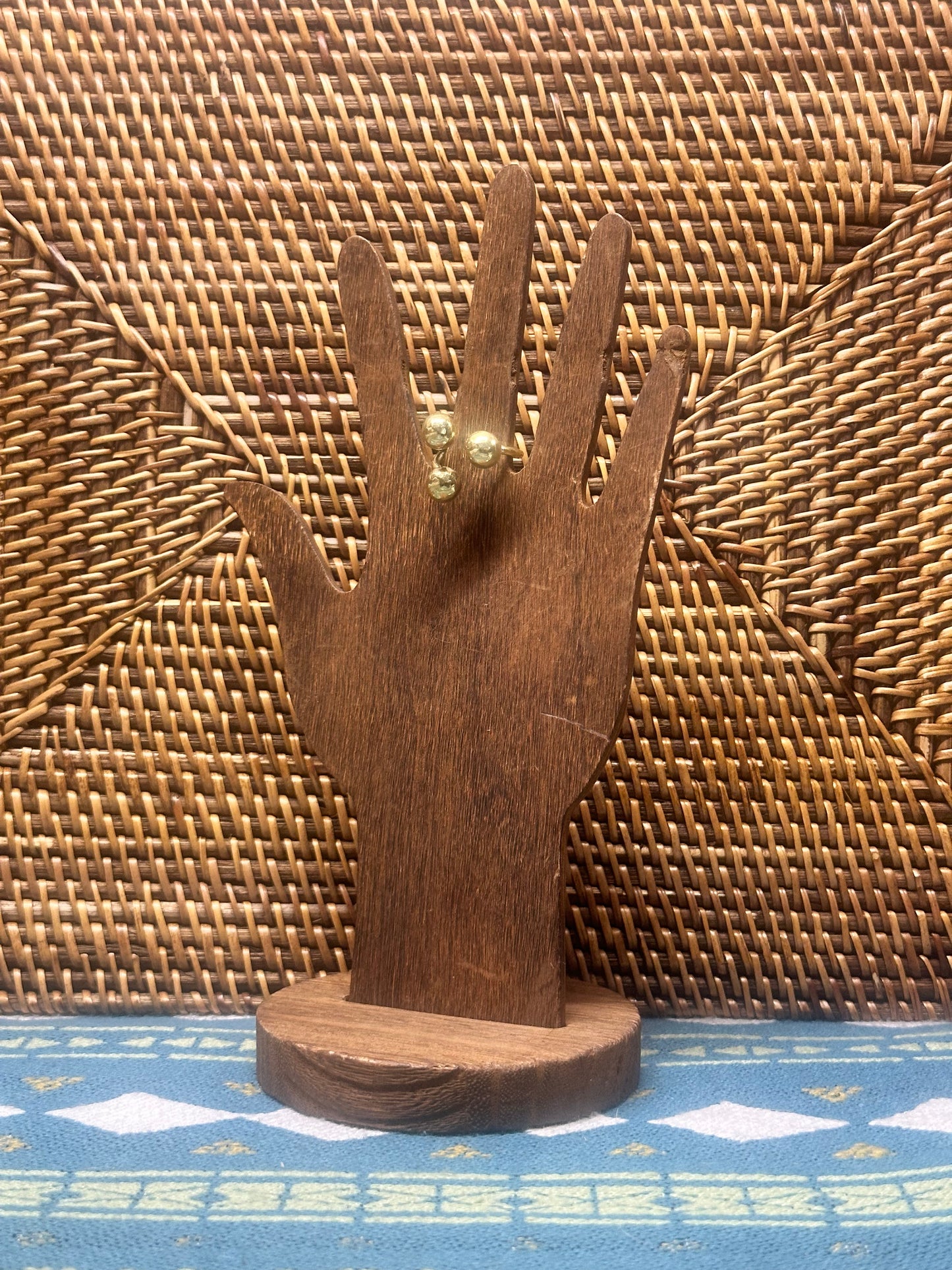 Triple Ball Ring