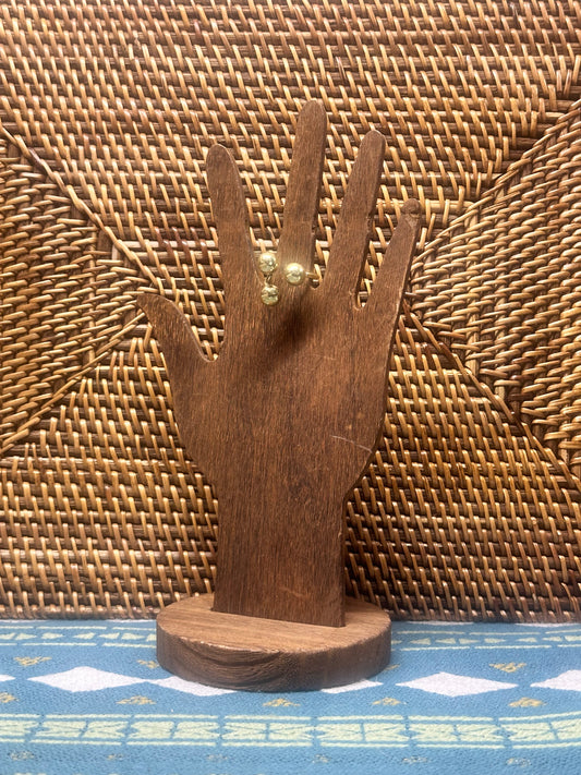 Triple Ball Ring