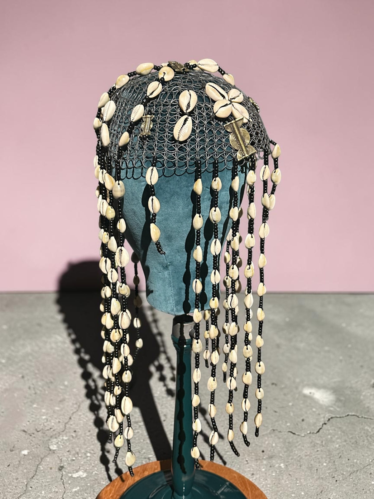 Ancestral Muse Cowrie Shell Headpiece