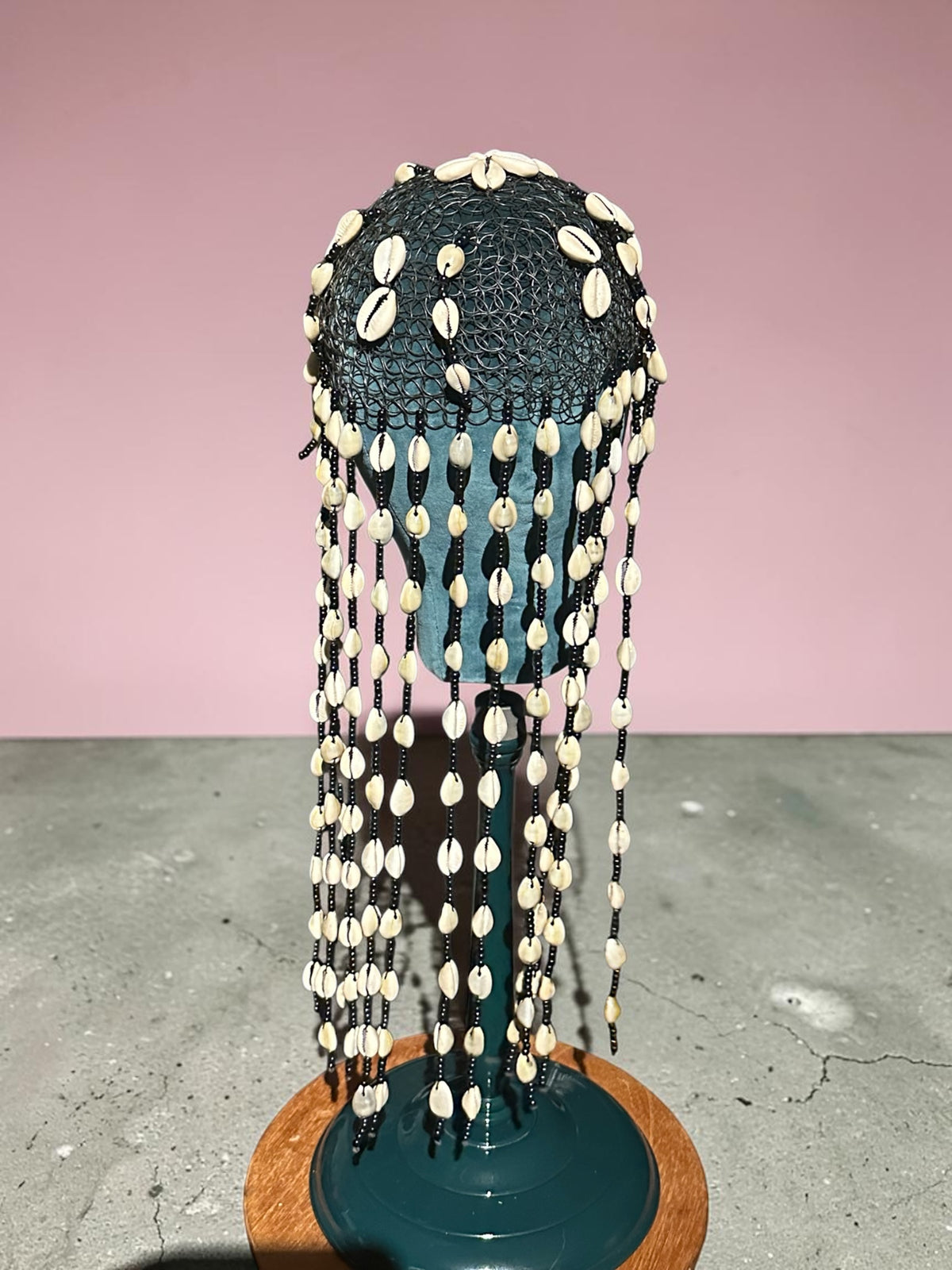 Midnight Ritual Cowrie Shell Headpiece