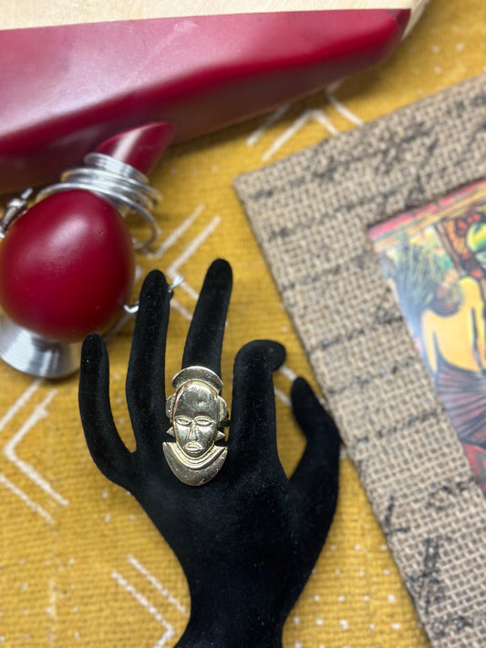 Divine Guardian Mask Ring