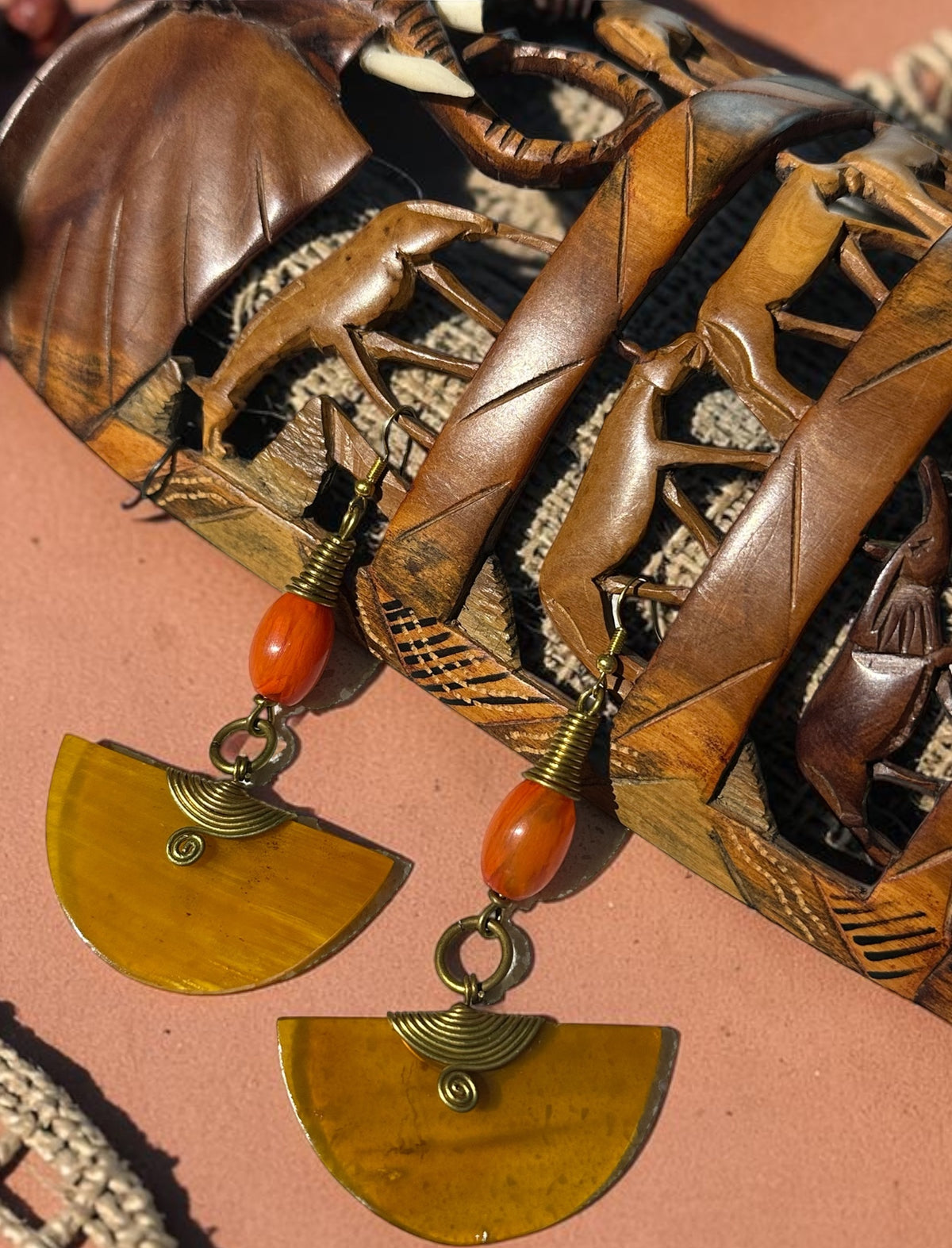 The Warmth I Carry Earrings