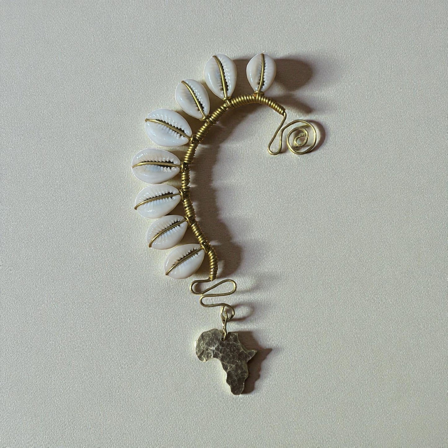 Ancestral Rhythm Ear Cuff – Right Ear