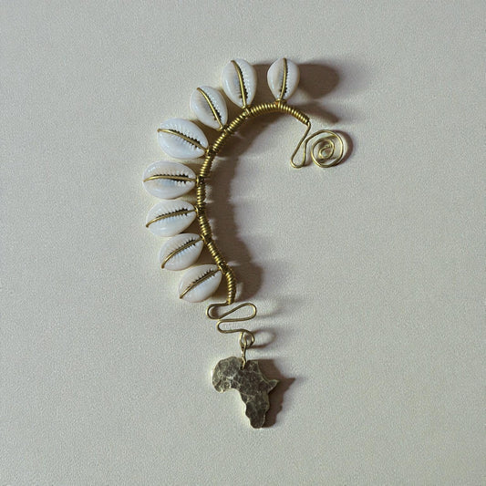 Ancestral Rhythm Ear Cuff – Right Ear