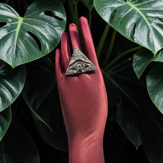 Eye of Eternity Silver Ring