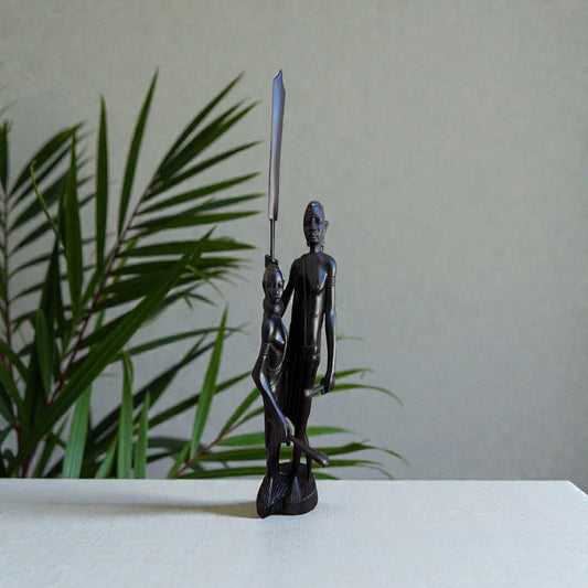 The Warrior Couple Statue