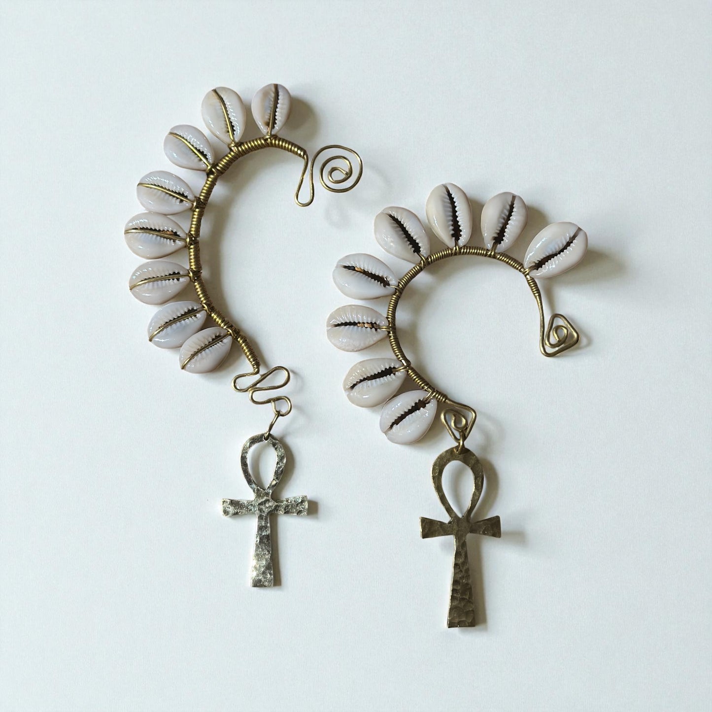 Ankh of Eternity Ear Cuff – Right Ear
